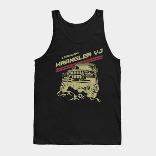 Jeep Wrangler YJ Jeep car trailcat Tank Top